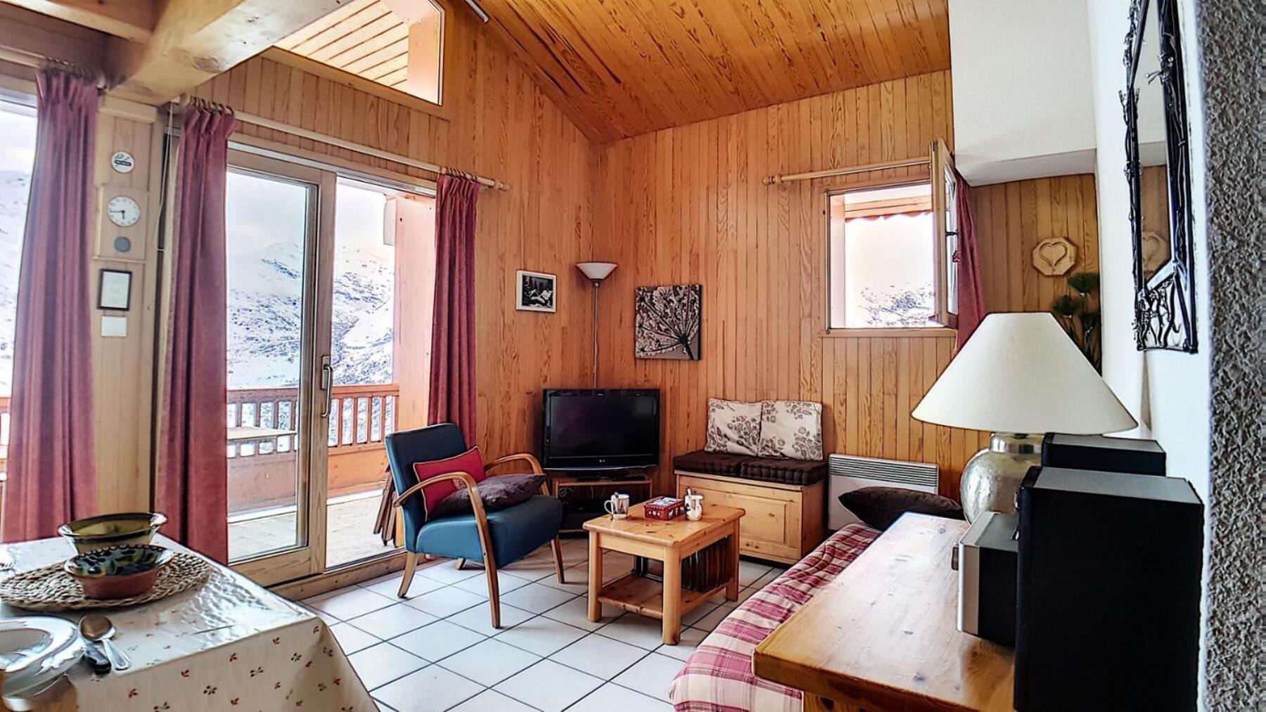 Residence Tetras Lyre - Appartement Duplex - Depart Et Retour Skis Aux Pieds - Balcon Mae-0204 Сен-Мартен-де-Бельвиль Экстерьер фото